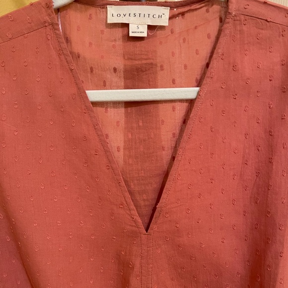 🌻🌻 Bohemian Tie Front Eyelet Sleeve Top 🌻🌻 - Picture 8 of 8